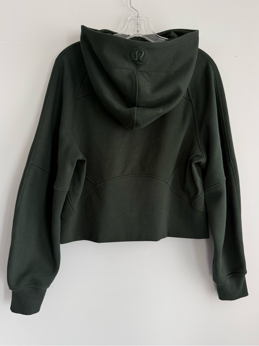 Lululemon Scuba Oversized Half-Zip Hoodie in Forest Legacy Green / Gold XS / S - Picture 14 of 16